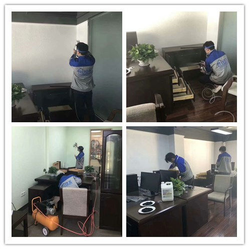 區(qū)政府政務中心室內空氣治理