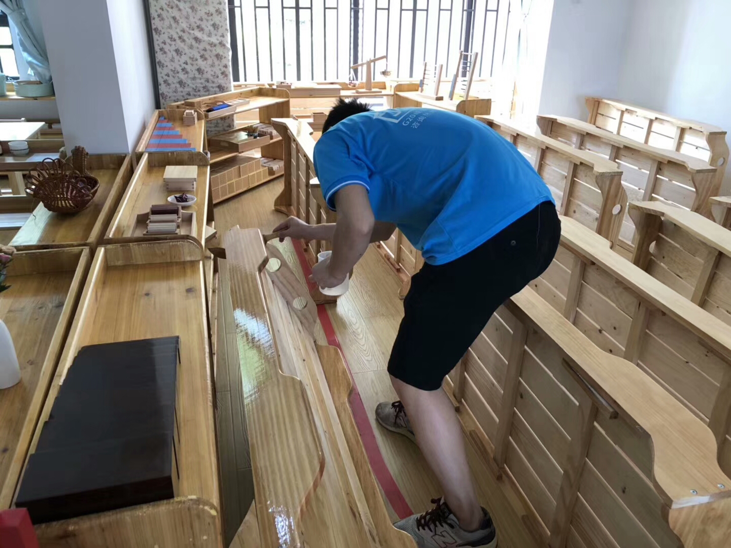 綠地之窗兒童之家室內(nèi)除甲醛