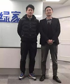 恭喜嘉興市宋總、方總加盟創(chuàng)綠家除甲醛品牌！