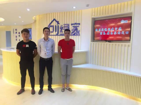 恭喜寧德市周總、蘇總加盟創(chuàng)綠家除甲醛品牌！