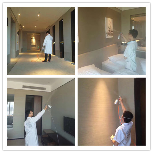 舟山綠城玫瑰園大酒店室內(nèi)空氣治理