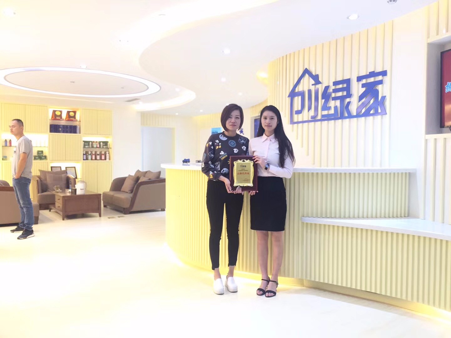 熱烈祝賀寧總加盟創(chuàng)綠家泰安市縣級代理！